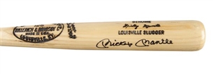 Mickey Mantle Autographed  Hillerich & Bradsby Bat